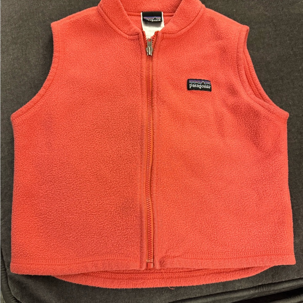Patagonia Kids Fleece Vest - Pink
